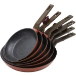 SARTEN THULOS REVES GRANTINO ROJA 28 CM - Imagen 3