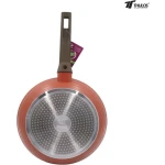 SARTEN THULOS REVES GRANTINO ROJA 28 CM - Imagen 2