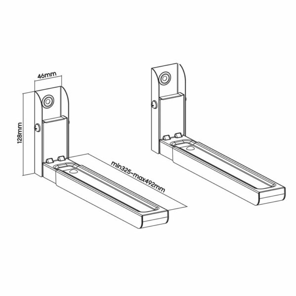 Soporte de pared para microondas - Imagen 3