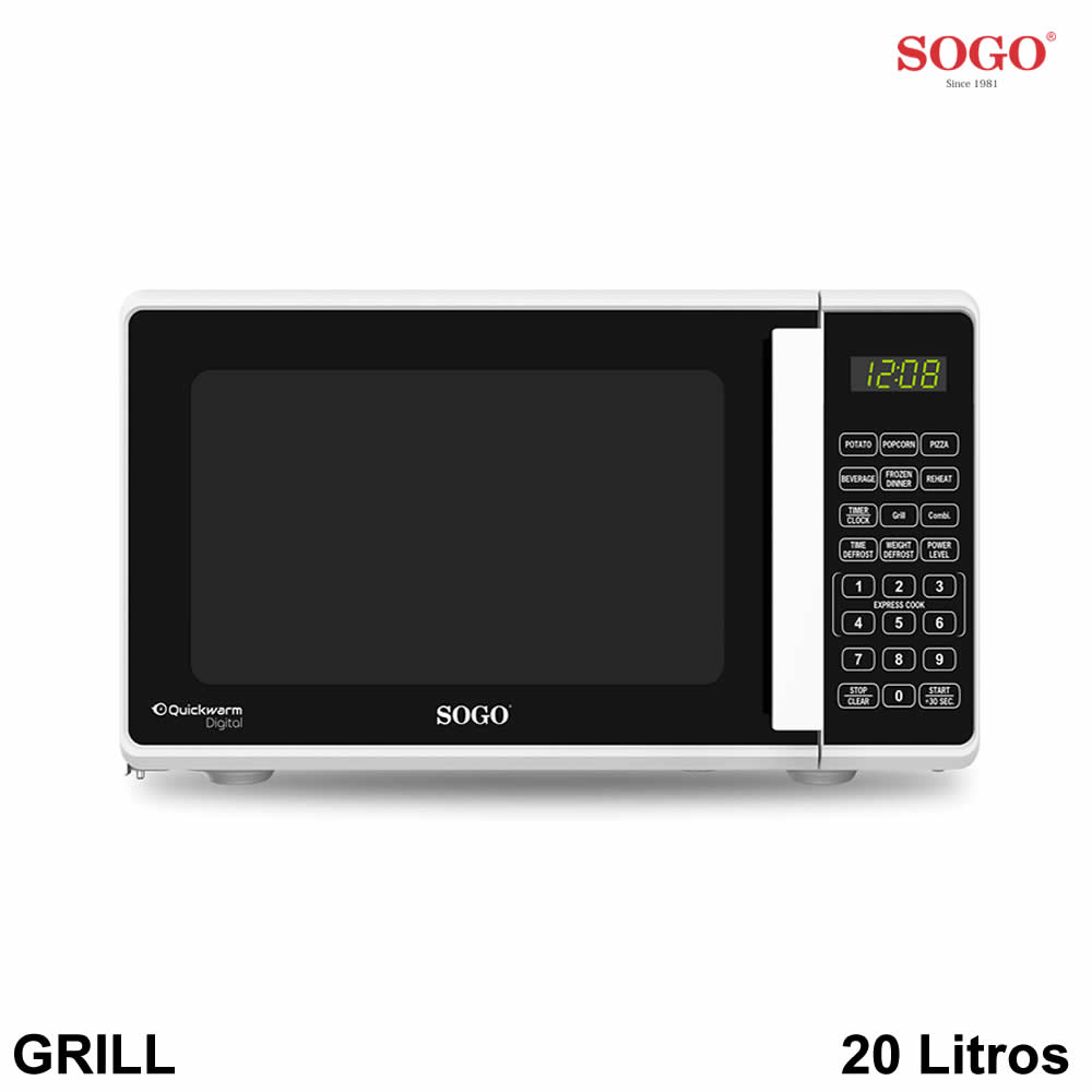 MICROONDAS CON GRILL DIGITAL