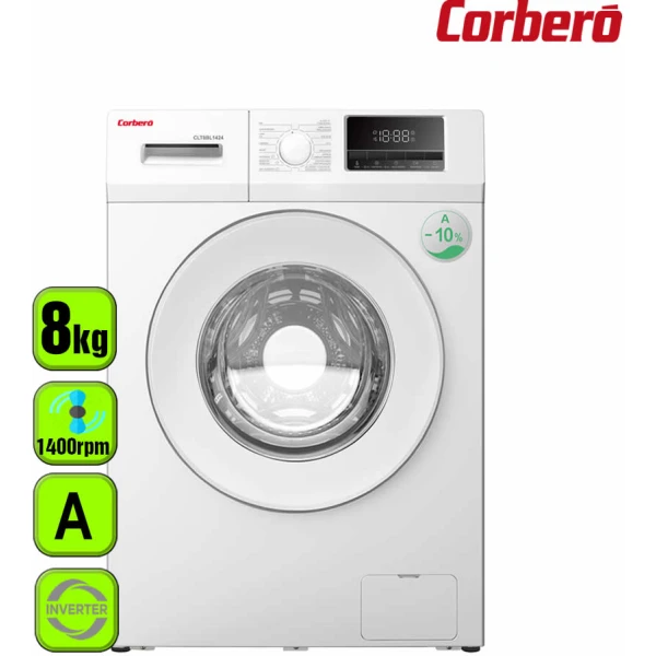 LAVADORA 8KG CORBERO