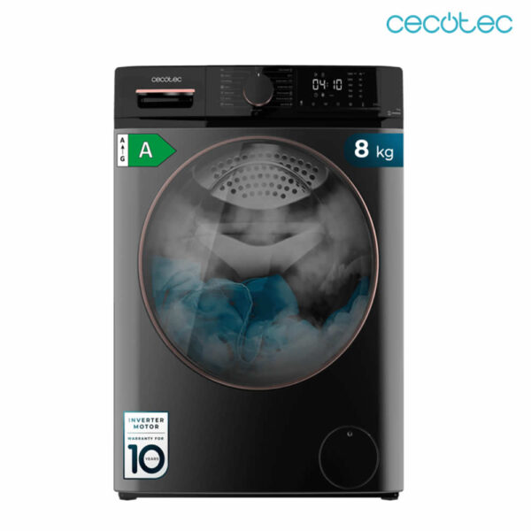 Lavadora de carga frontal steel