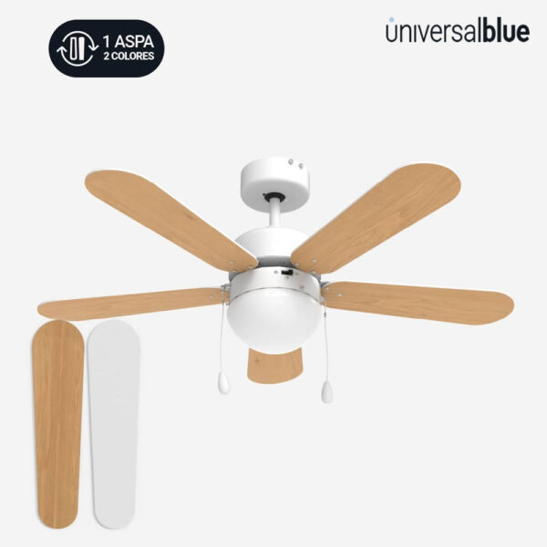 VENTILADOR TECHO UNIVERSAL B ETESIOS 6042W