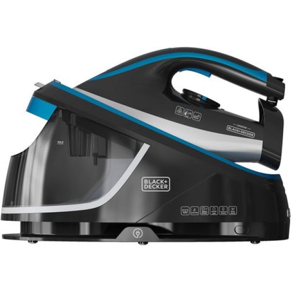 CENTRO PLANCHADO BLACK + DECKER  2400 W 8 BARES NEGRO