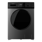 02177 LAVADORA CECOTEC 9 KG 1400 A -10% NEGRA  DressCode 9411 Inverter Steel