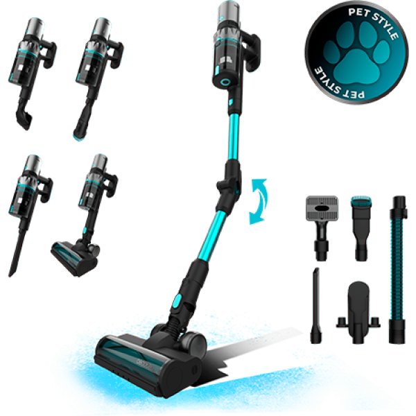 Aspirador Escoba Sin Cables Conga Rockstar 2500 Thunder Pet Flex