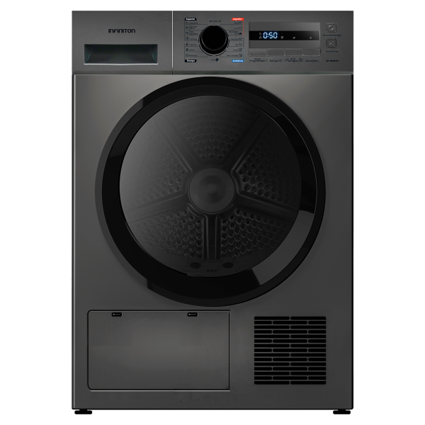 SECADORA INFINITON BOMBA CALOR 8 KG INOX