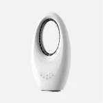 Ventilador Sin Aspas Canales Gris 50W | 3 Velocidades | Oscilante | LED | Táctil